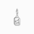 Silver charm pendant zodiac sign Capricorn with zirconia from the Charm Club collection in the THOMAS SABO online store